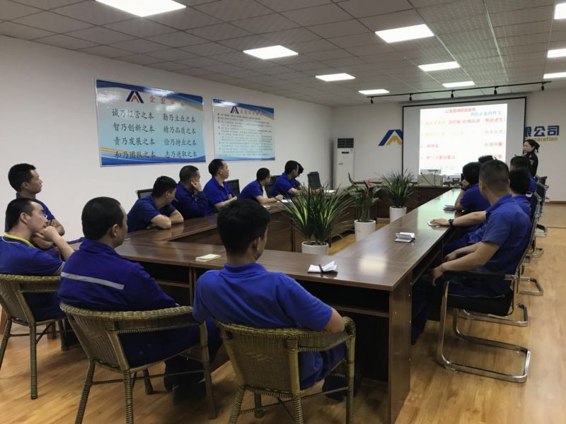 河南民生特種裝備有限公司員工進行消防培訓(xùn)